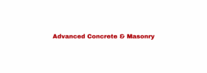 advanced concrete and masonry logo